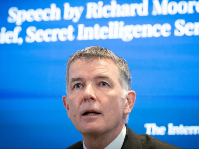 MI6 Chief Richard Moore speaks at the International Institute for Strategic Studies, Londo