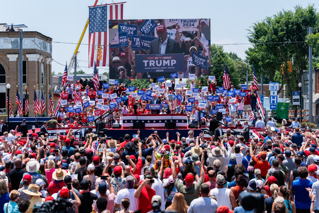 Report: 50,000 Descended on Pickens, South Carolina for Trump Rally