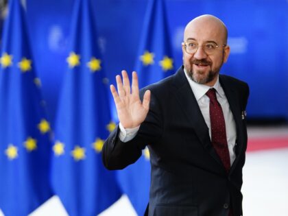 BRUSSELS, BELGIUM - DECEMBER 15: President of the European Council Charles Michel arrives at European Council Meeting on December 15, 2022 in Brussels, Belgium. EU heads of state or government meet in Brussels to discuss the most pressing policy priorities for the European Union with a focus on the situation …