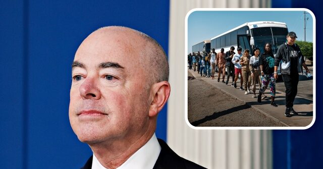 Mayorkas Ignores Question of How Many Illegals Have Been Freed into U.S.