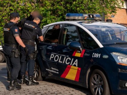 Spanish national police make arrest in Madrid. (File Photo: A. Perez Meca/Europa Press via Getty Images)