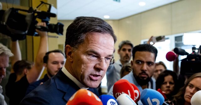 Dutch PM Mark Rutte Announces He Will Not Stand for Re-Election