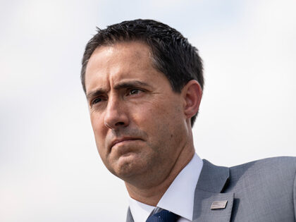 Ohio Secretary Frank LaRose attends a news conference about the American Confidence in Elections (ACE) Act at the U.S. Capitol on July 12, 2023 in Washington, DC. Committee on House Administration Chairman Bryan Steil (WI-01) introduced the legislation earlier this week, touting it as "the most conservative election integrity bill …