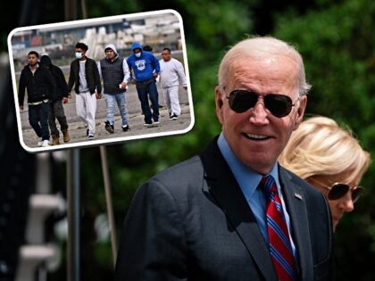 WASHINGTON, DC - JULY 14: US President Joe Biden and First Lady Jill Biden walk to Marine One at the White House in Washington, DC, on July 14, 2023. (Photo by Elizabeth Frantz for The Washington Post)