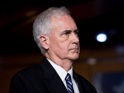 Rep. Tom McClintock, R-Calif., participates in the news conference with the Republican mem