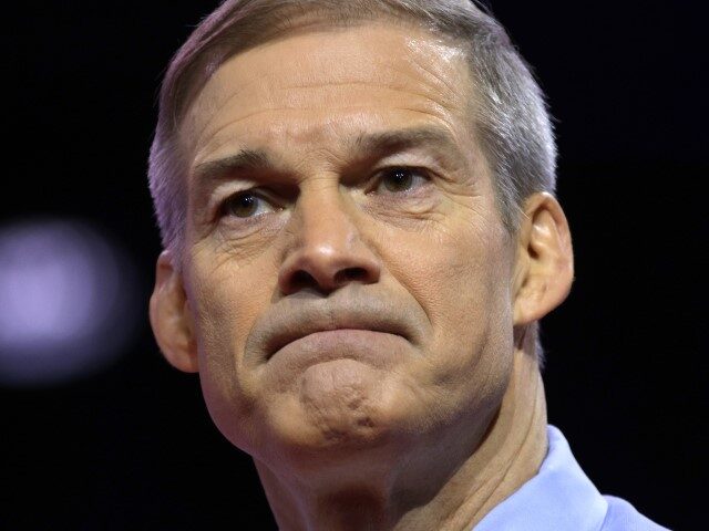 U.S. Rep. Jim Jordan (R-OH) listens during the Conservative Political Action Conference (C
