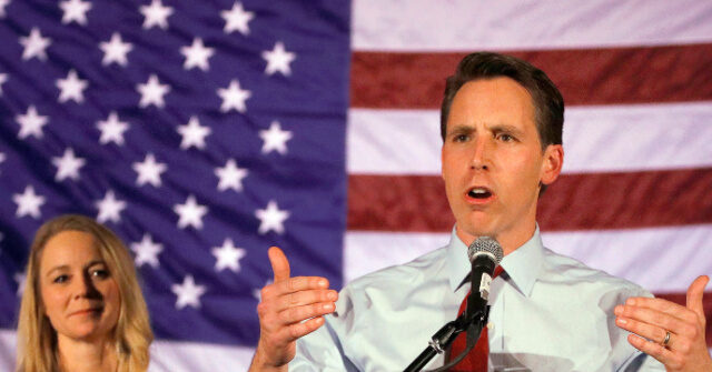 Exclusive — Sen. Josh Hawley: Men Must ‘Reject the Lies of the Left'