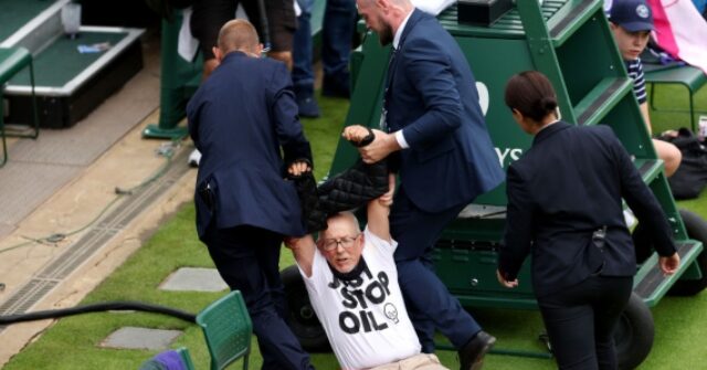 WATCH: 'Just Stop Oil' Activists Storm the Court at Wimbledon