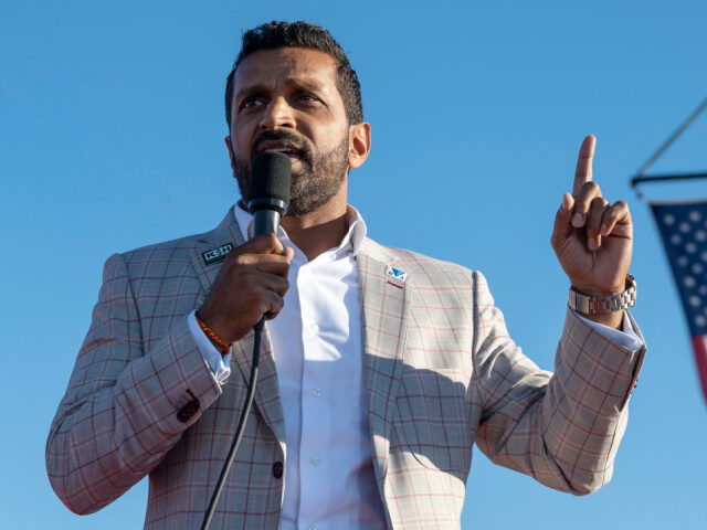 FILE - Kash Patel, former chief of staff for President Donald Trump, speaks at a rally in