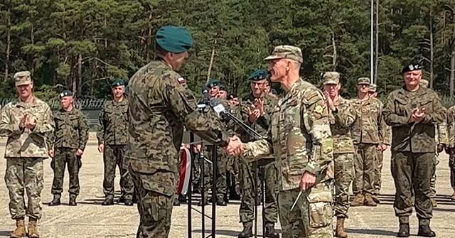 General: New Staging Ground in Poland Gives U.S. Military 'Options'