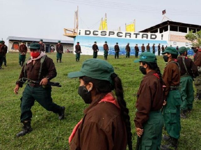Mexican paramilitary group in Chiapas. (AP FILE PHOTO)