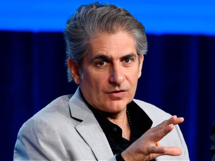 Michael Imperioli, a cast member in the NBCUniversal series "Lincoln Rhyme: Hunt for the Bone Collector," discusses the show at the 2020 NBCUniversal Television Critics Association Winter Press Tour, Saturday, Jan.11, 2020, in Pasadena, Calif. (AP Photo/Chris Pizzello)