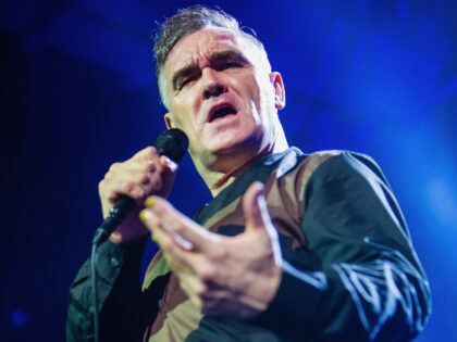 SEATTLE, WA - MARCH 06: Morrissey performs at The Moore Theater on March 6, 2013 in Seattle, Washington. (Photo by Mat Hayward/FilmMagic)