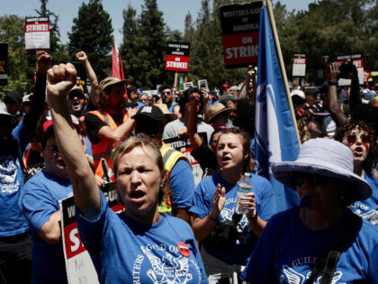 LOS ANGELES CA JUNE 21, 2023 — With the Writers Guild of America strike now in its eight
