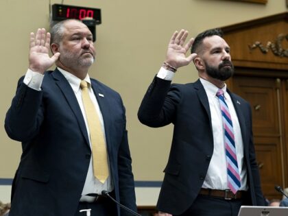 Whistleblower Whistleblowers - IRS Supervisory Special Agent Gary Shapley, left, and Joseph Ziegler, an IRS Agent with the criminal investigations division, are sworn in at a House Oversight and Accountability Committee hearing with IRS whistleblowers, Wednesday, July 19, 2023, in Washington. (AP Photo/Stephanie Scarbrough)