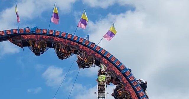 WATCH -- Not Much Fun!: WI Fair Ride Malfunction Leaves Riders Hanging ...