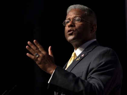 Former Florida Rep. Allen West speaks at the Faith and Freedom Coalition's Road to Ma