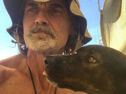 An Australian man and his dog were discovered by a tuna trawler off the coast of Mexico af
