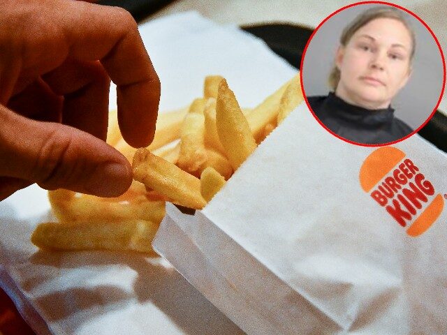 TURIN, ITALY - JULY 13: General view of close up of Burger King French Fries on July 13, 2