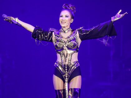 AIPEI, CHINA - JUNE 21: Singer Coco Lee performs onstage during her concert at the Taipei