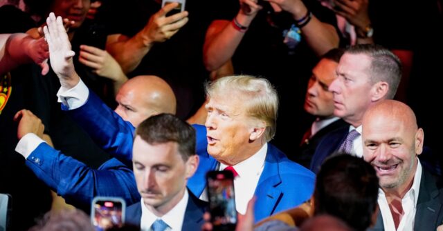 Donald Trump Rocks UFC Fight Crowd in Las Vegas