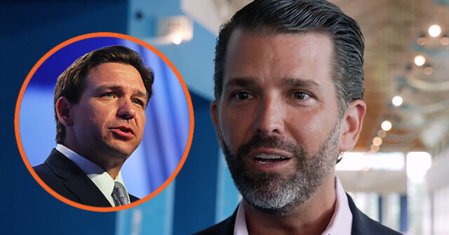Don Jr.: Never Trump Billionaire Donor Movement Behind DeSantis Bid
