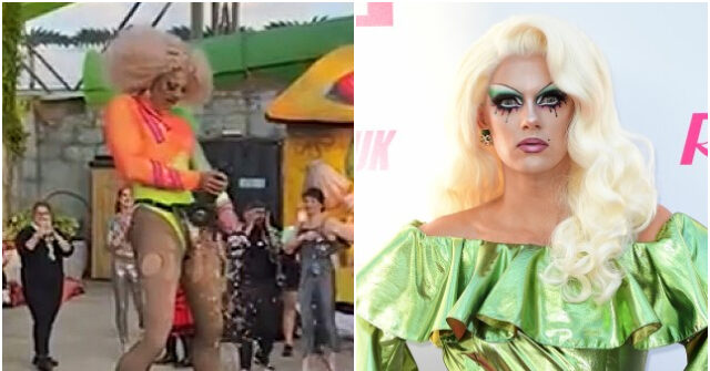 'Drag Race U.K.' Star Uses Power Tool to Grind Sparks from His Crotch in Front of Children
