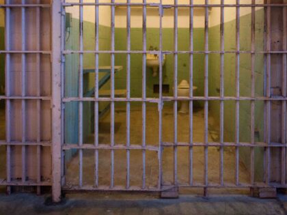 The Alcatraz Federal Penitentiary was a high-security Federal prison on Alcatraz Island, which operated from 1934 to 1963. This is the prison cell in the cell house. (Getty)