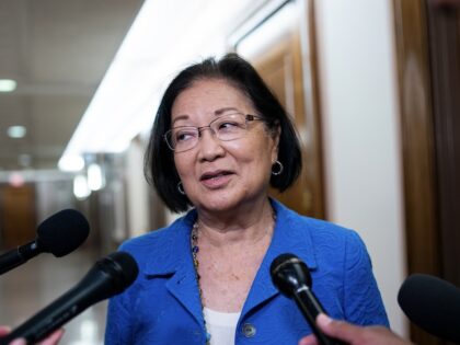 Senator Mazie Hirono, a Democrat from Hawaii,