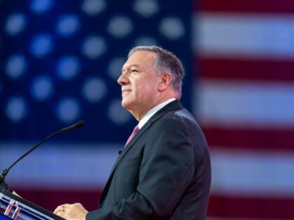 Former Secretary of State Mike Pompeo speaks at the Conservative Political Action Conferen