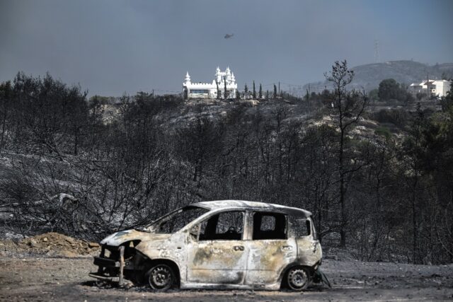 Some 30,000 people fled the flames at the weekend in what authorities called the country's