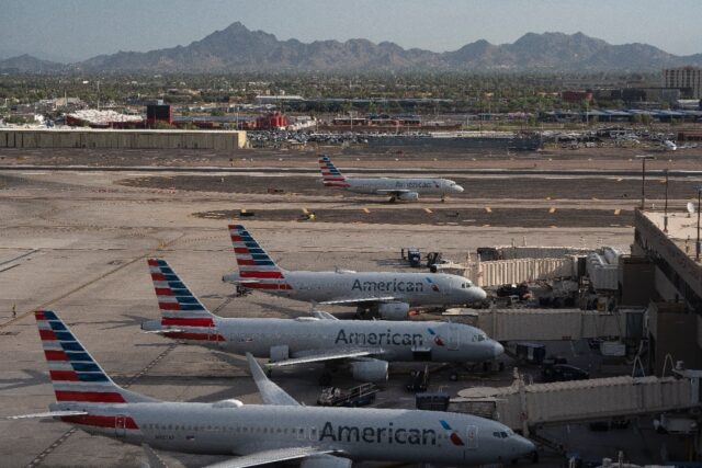 American Airlines reported record quarterly revenues as travel demand stayed strong