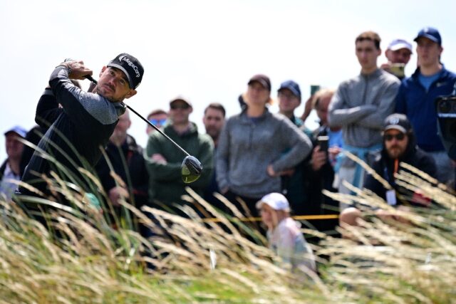Brian Harman is five shots clear heading into the third round of the British Open