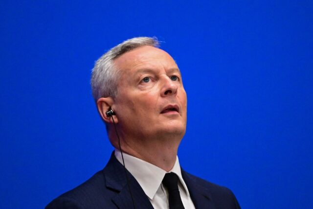 Bruno Le Maire, France's finance minister, said during a visit to Beijing on Sunday that c