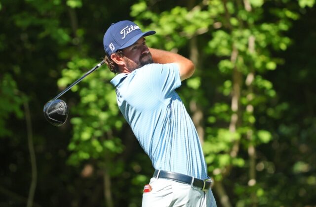 Cameron Young of the United States fired a seven-under par 64 to grab the lead after the s