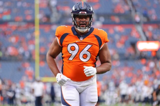 Denver's Eyioma Uwazurike will be banned for the entirety of the 2023 NFL season for betti
