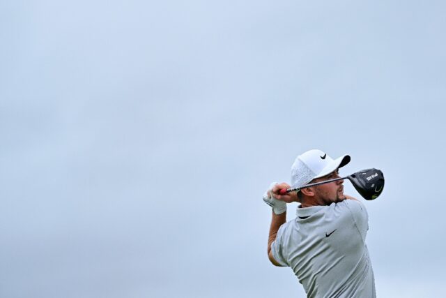 England's Alex Fitzpatrick carded a third-round 65 at the 2023 British Open