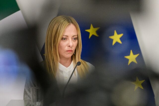 Italian Prime Minister Giorgia Meloni says she is seeking "a model for building new relati