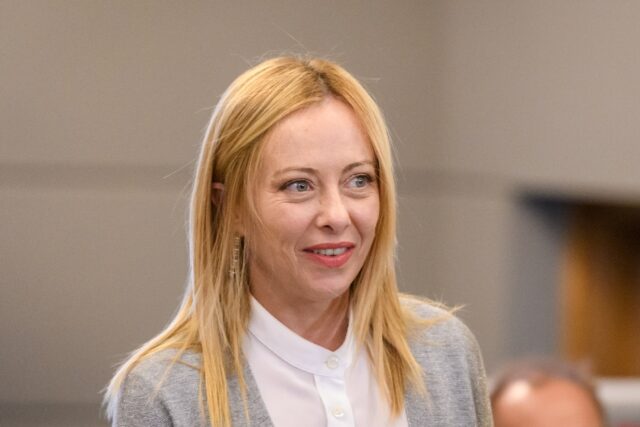 Italian Prime Minister Giorgia Meloni says she is seeking "a model for building new relati