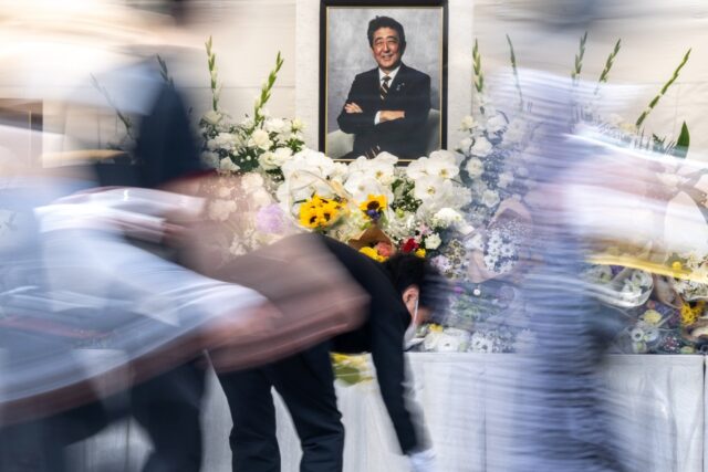Japan on Saturday marked a year since the assassination of former prime minister Shinzo Ab