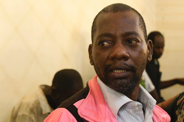 Self-proclaimed pastor Paul Nthenge Mackenzie, pictured at a court appearance in Shanzu in