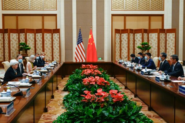 Traders welcomed a broadly positive China visit by US Treasury Secretary Janet Yellen, who