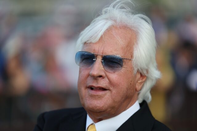 Trainer Bob Baffert has had his suspension from Churchill Downs extended through 2024, banning him from entering horses in next year's 150th Kentucky Derby, track officials said