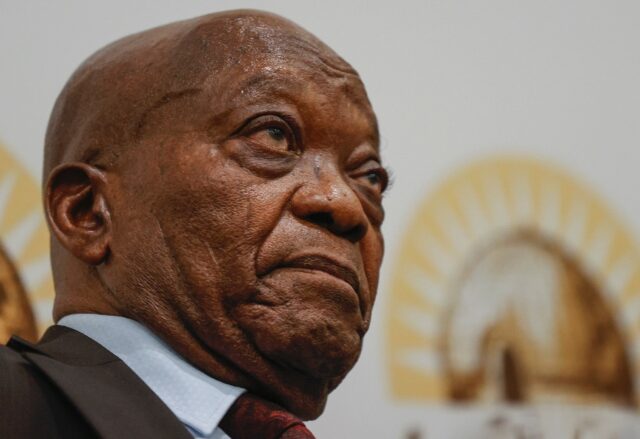 Zuma is battling accusations of corruption and embezzlement dating from his times as presi