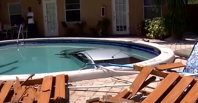 Florida Woman Drives Car into Apartment Complex Pool