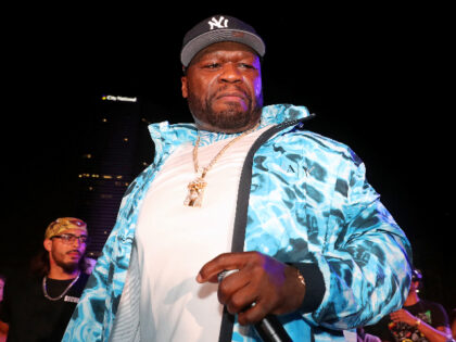 MIAMI, FLORIDA - JUNE 03: Curtis "50 Cent" Jackson III performs during the Celia