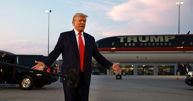 'Never Surrender': Donald Trump Tweets Mugshot in First Post Since 2021