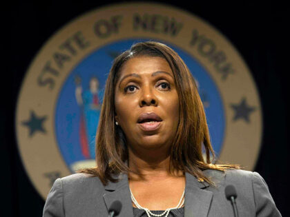 In this Tuesday, June 11, 2019, file photo, New York Attorney General Letitia James speaks