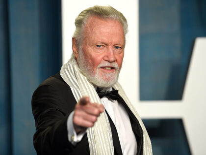 Jon Voight arrives at the Vanity Fair Oscar Party on Sunday, March 27, 2022, at the Wallis Annenberg Center for the Performing Arts in Beverly Hills, Calif. (Photo by Evan Agostini/Invision/AP)