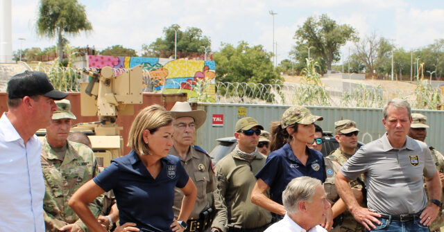 Four Governors Join Abbott on Texas Border Mission Tour